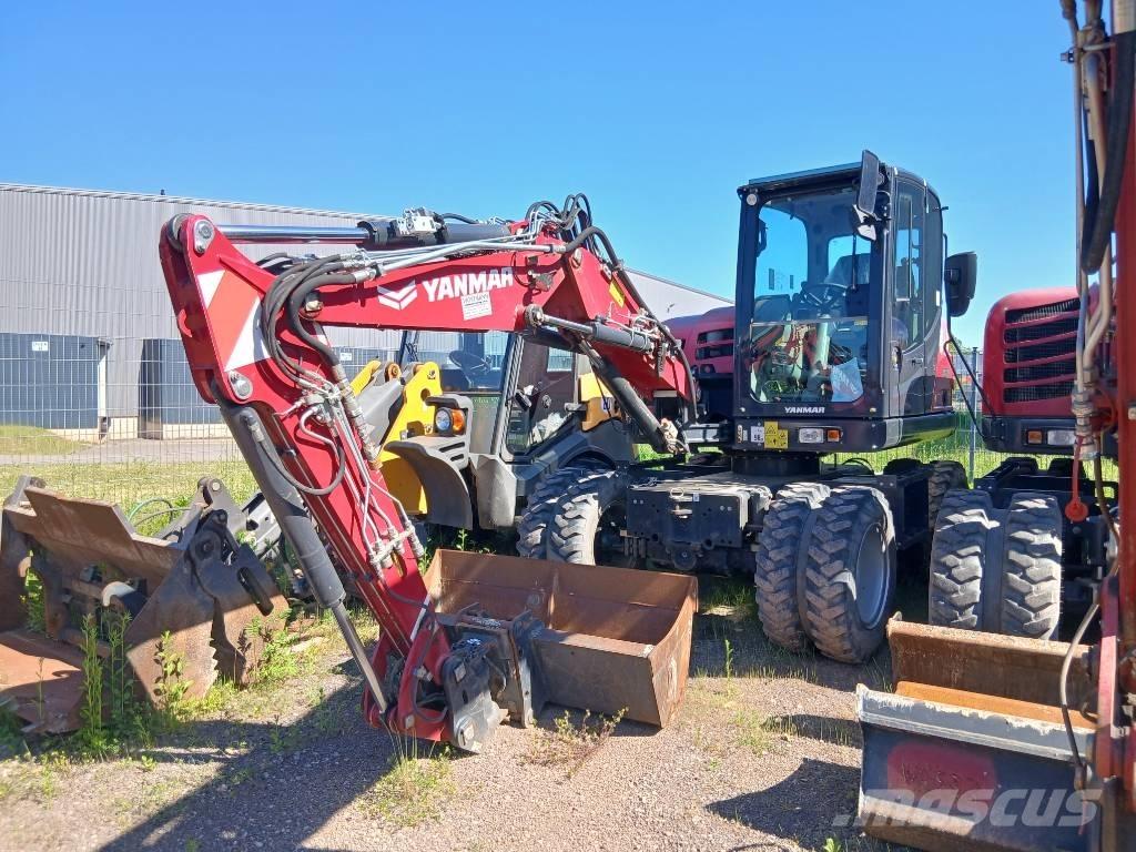 Yanmar B 75 W Kolesové rýpadlá