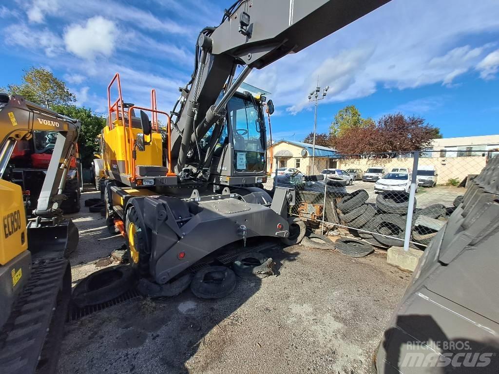 Volvo EW160E Kolesové rýpadlá