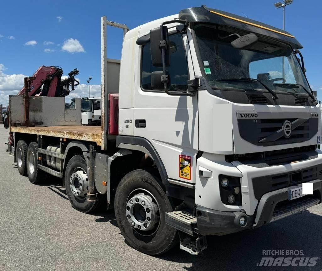 Volvo FM 460 Plošinové nákladné automobily/nákladné automobily so sklápacími bočnicami