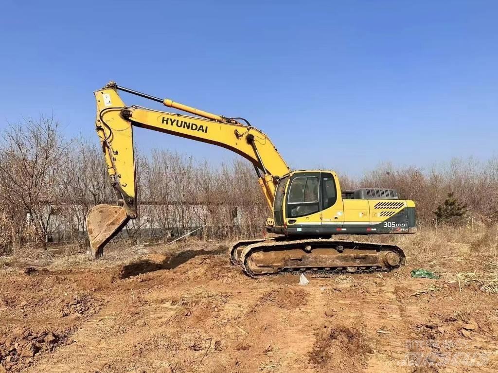 Hyundai 305LC-9T Pásové rýpadlá
