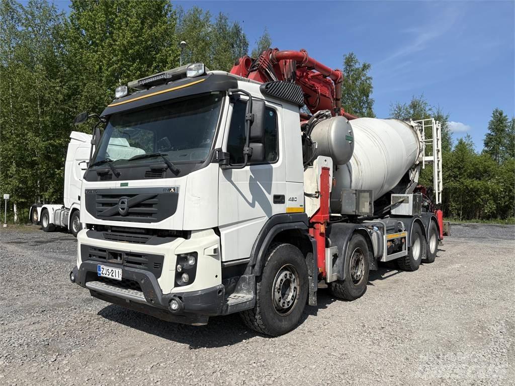 Volvo FMX 460 8*4 Domiešavače betónu