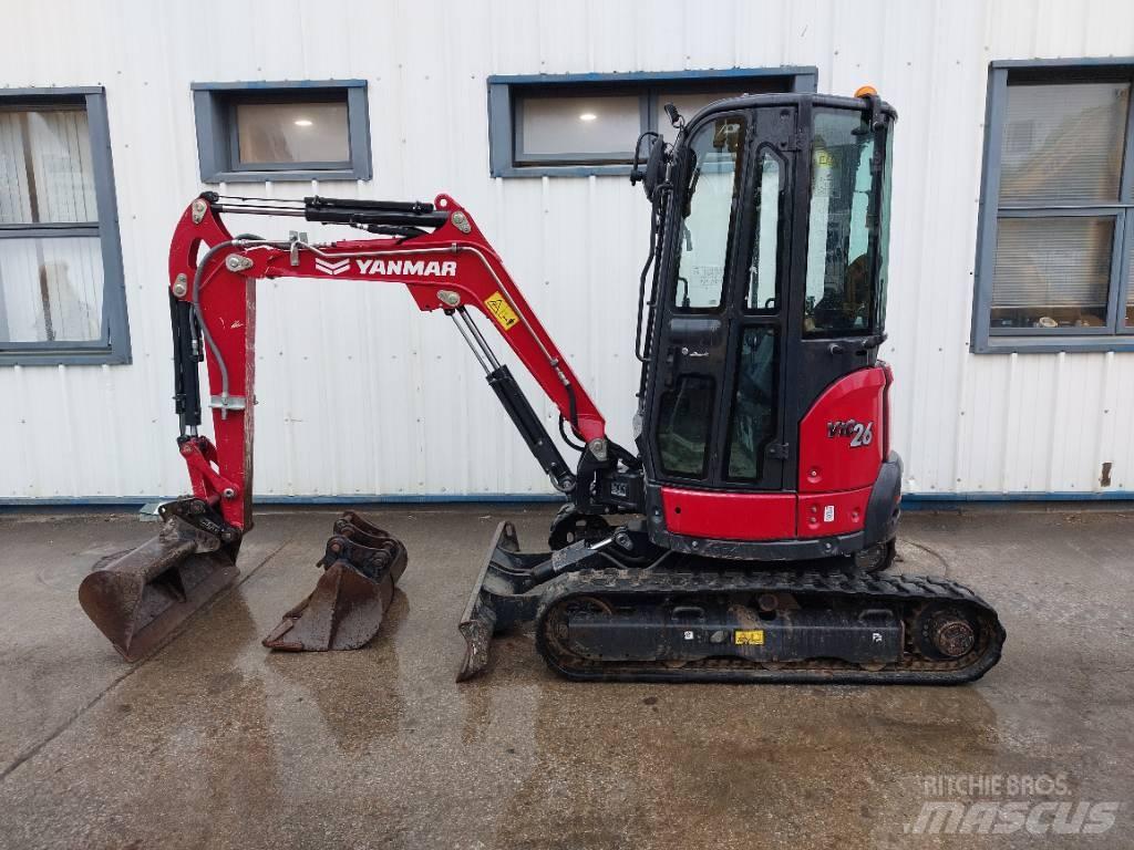 Yanmar Vio 26-6 Mini rýpadlá < 7t