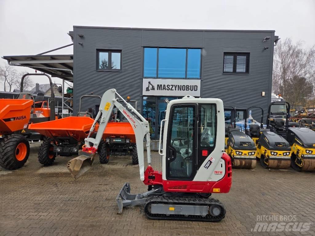Takeuchi TB 216 Mini rýpadlá < 7t
