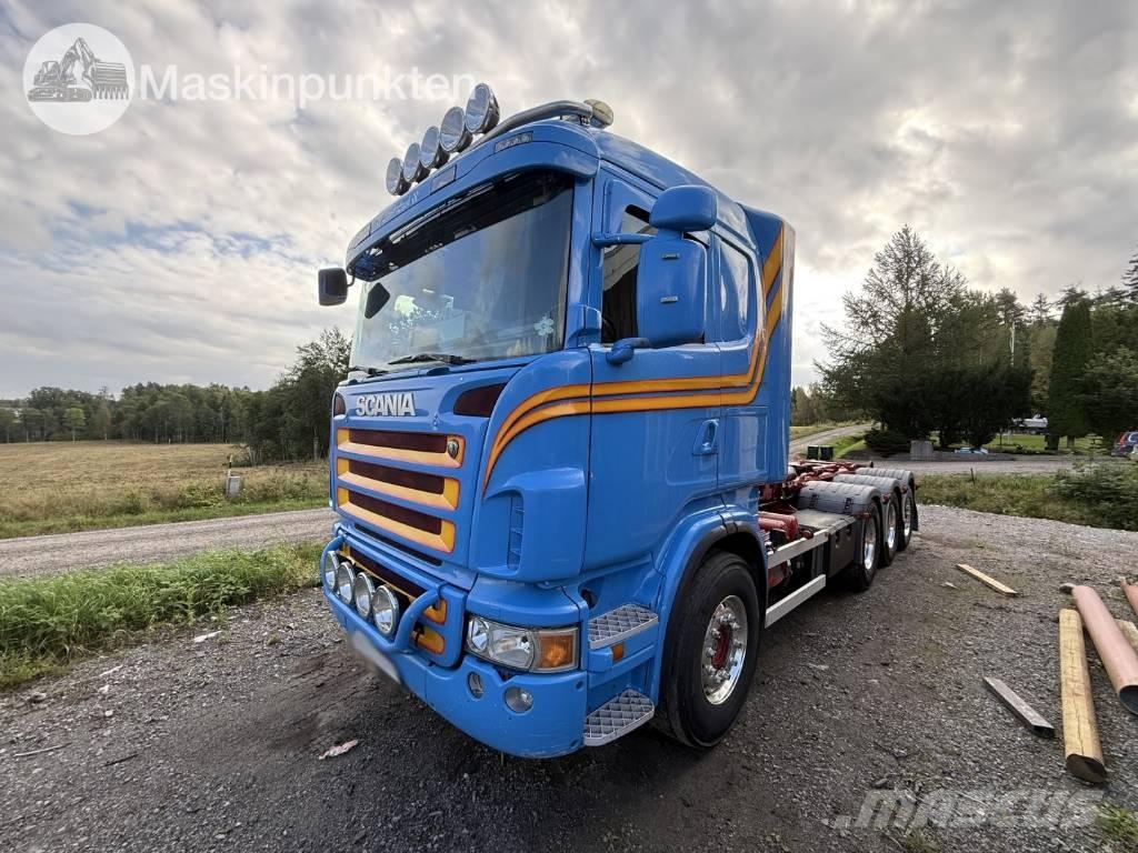 Scania R 480 LB Hákový nosič kontajnerov