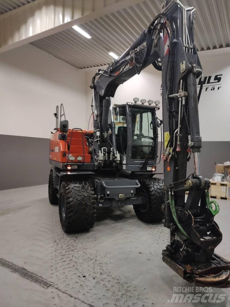 Atlas 160 W Kolesové rýpadlá