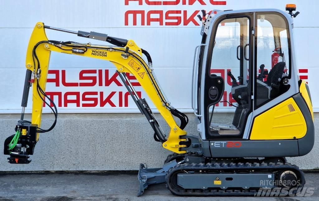 Wacker Neuson ET20 Mini rýpadlá < 7t