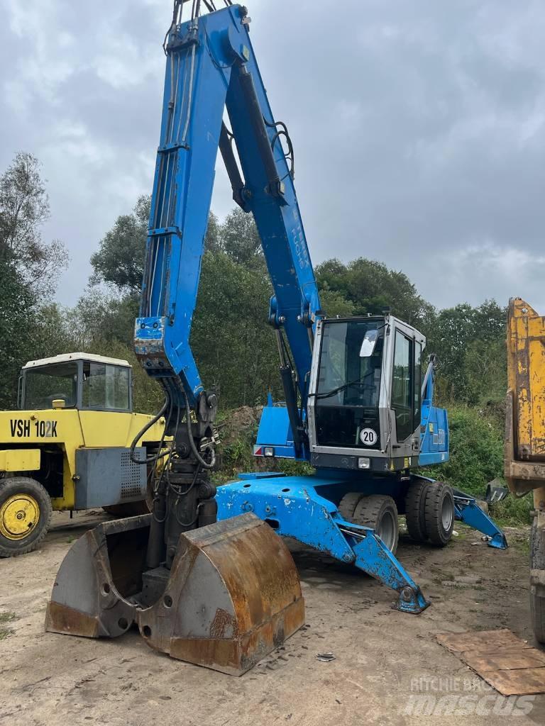 Fuchs MHL 320 Kolesové rýpadlá