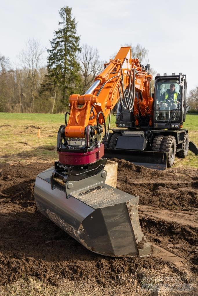 Hitachi ZX 150 W-7 Kolesové rýpadlá