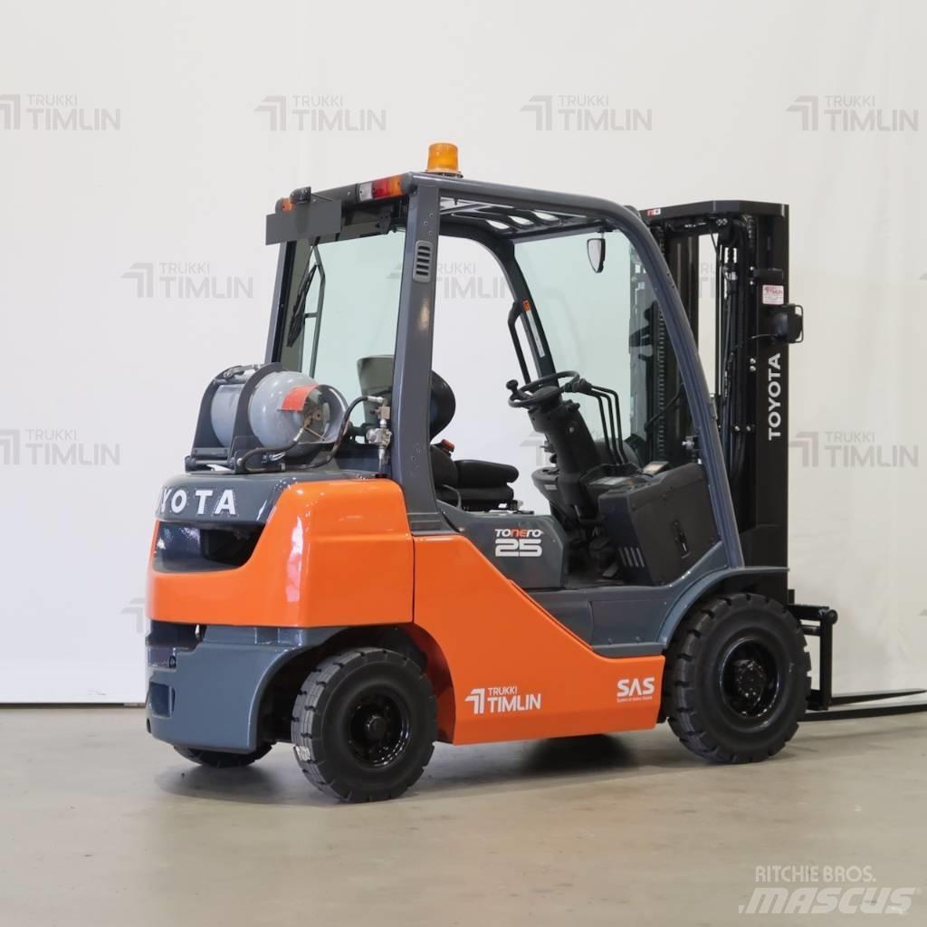 Toyota 02-8FGF25 LPG vozíky