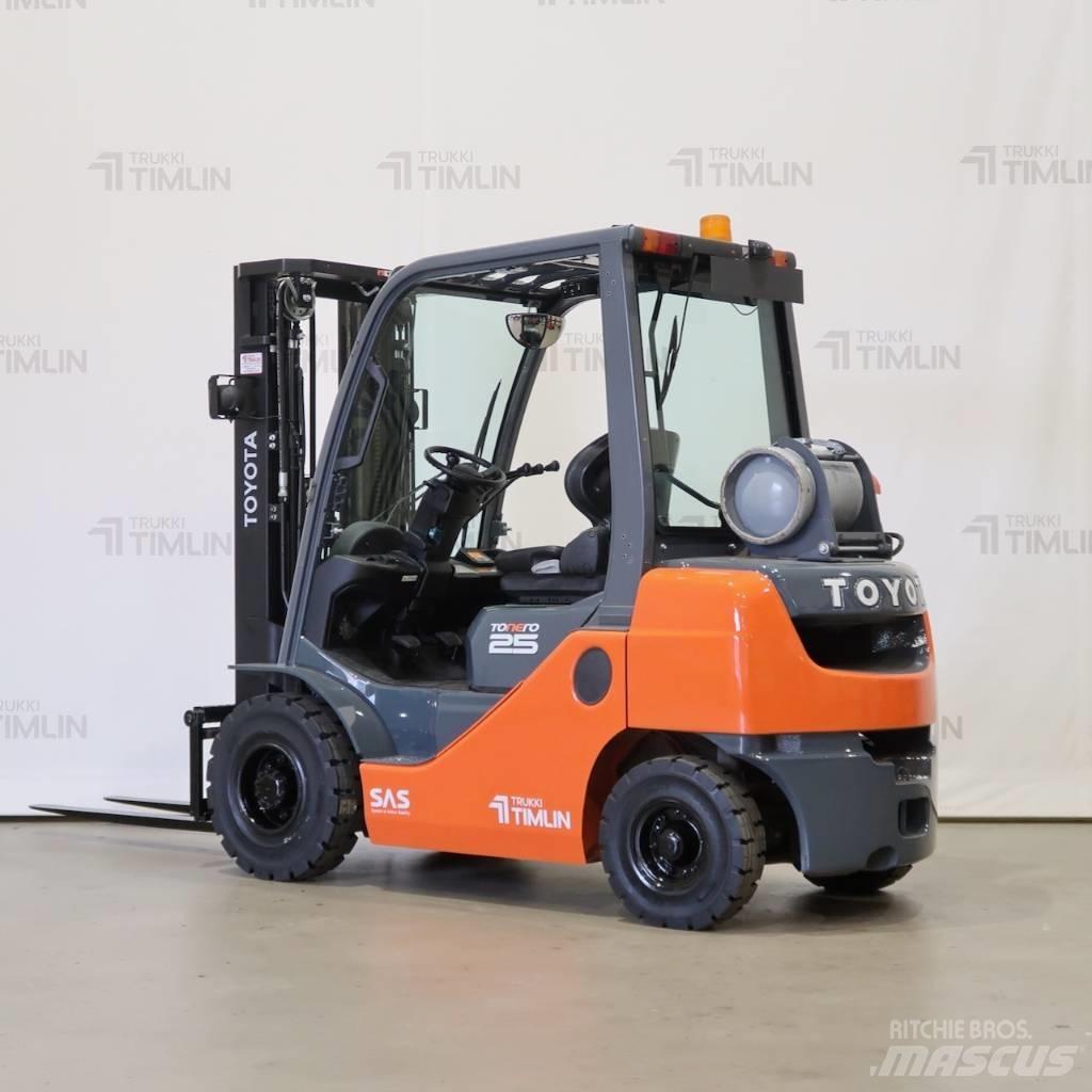 Toyota 02-8FGF25 LPG vozíky