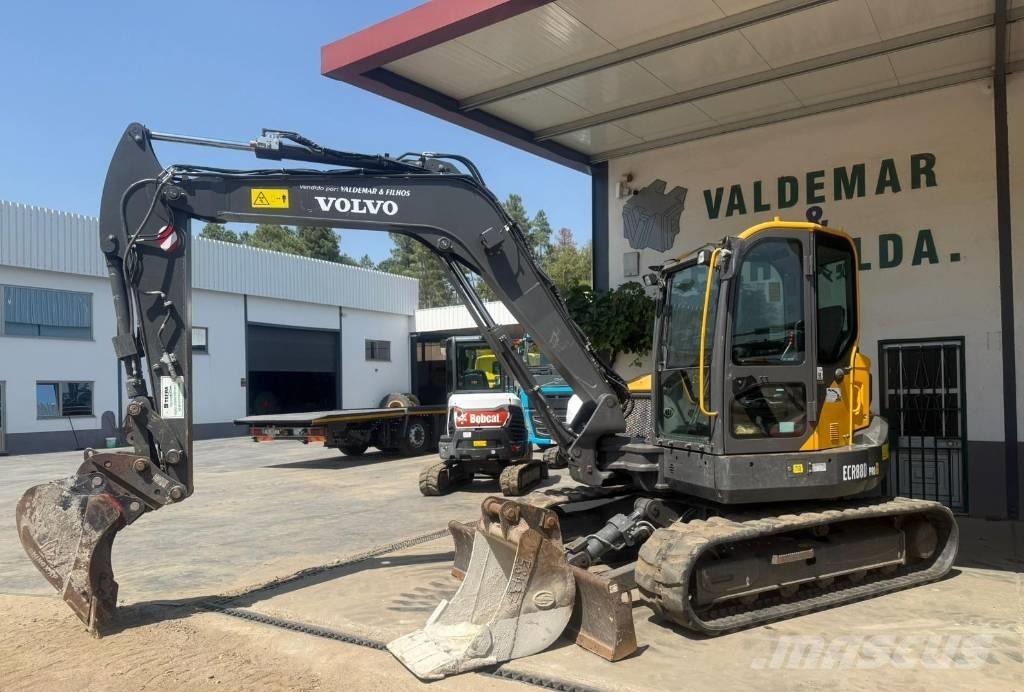 Volvo ECR 58 D Mini rýpadlá < 7t