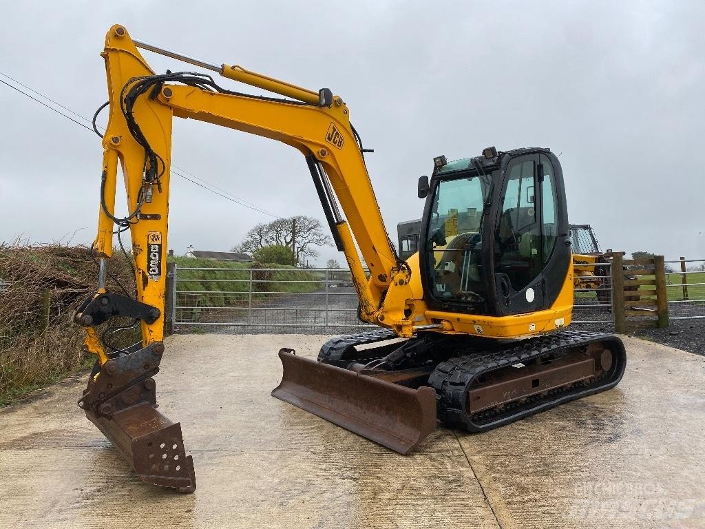 JCB 8080 Midi rýpadlá 7 t - 12 t