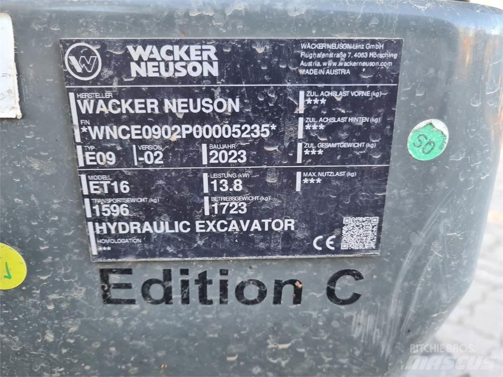 Wacker Neuson ET16 Pásové rýpadlá
