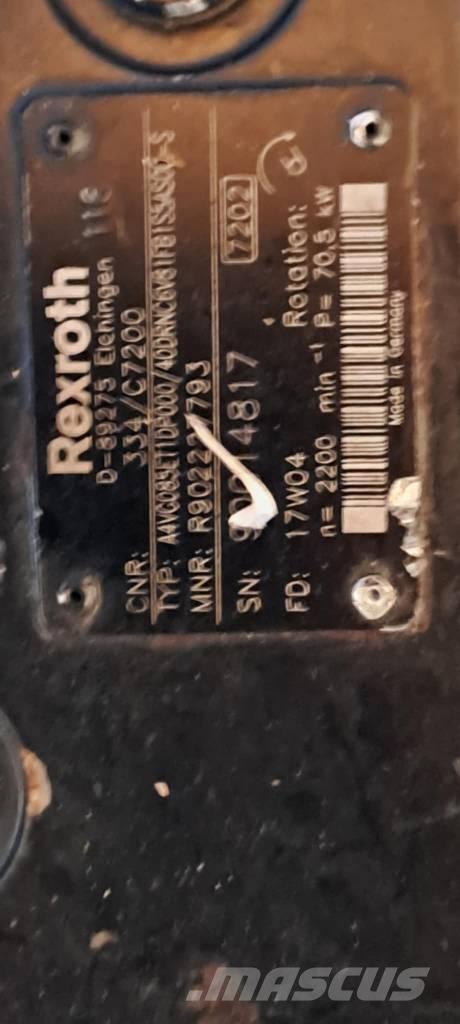Rexroth A4VC085 Hydraulika