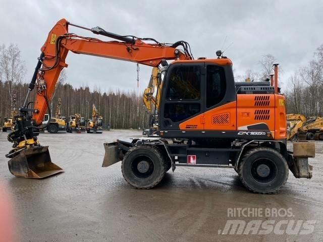 Doosan DX165W-5 Kolesové rýpadlá