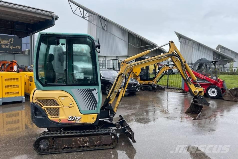 Yanmar SV 17 Mini rýpadlá < 7t