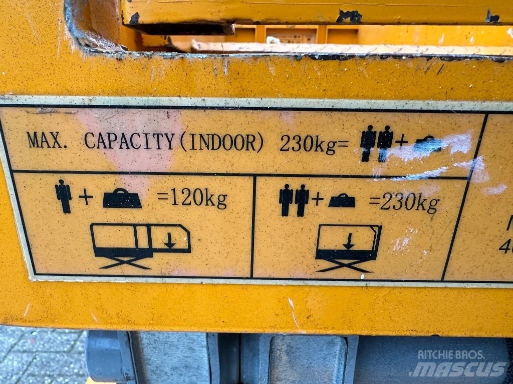 Runshare GTJZ05M Nožnicové zdvíhacie plošiny