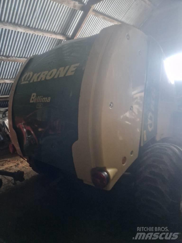 Krone Bellima F125 Lisy na okrúhle balíky
