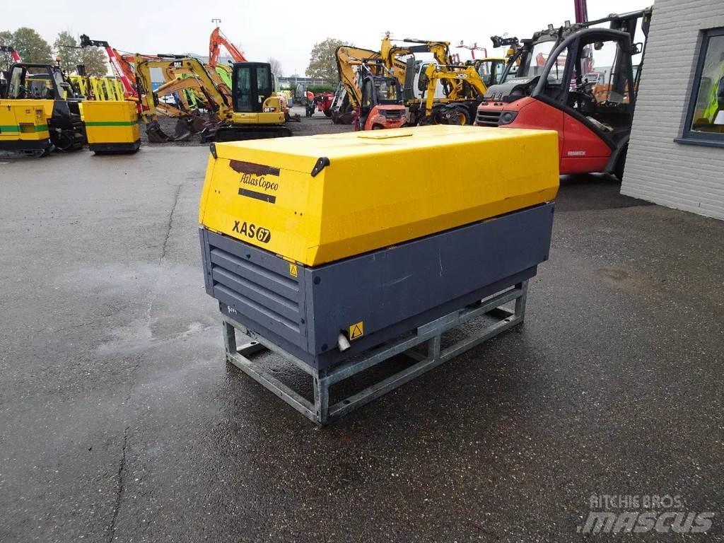 Atlas Copco XAS67 Kompresory