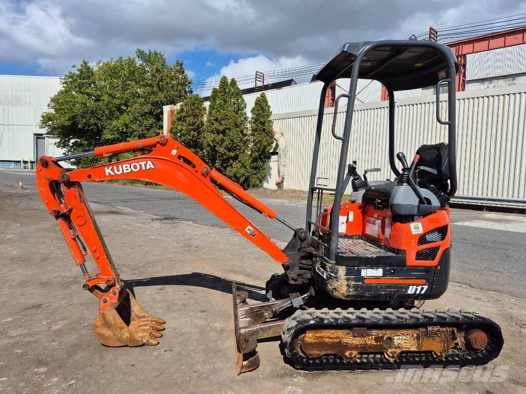 Kubota U 17 Mini rýpadlá < 7t