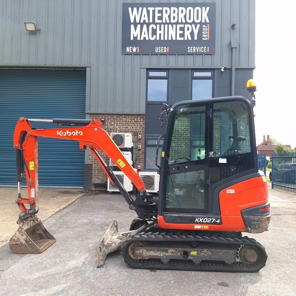 Kubota KX 027-4 Mini rýpadlá < 7t