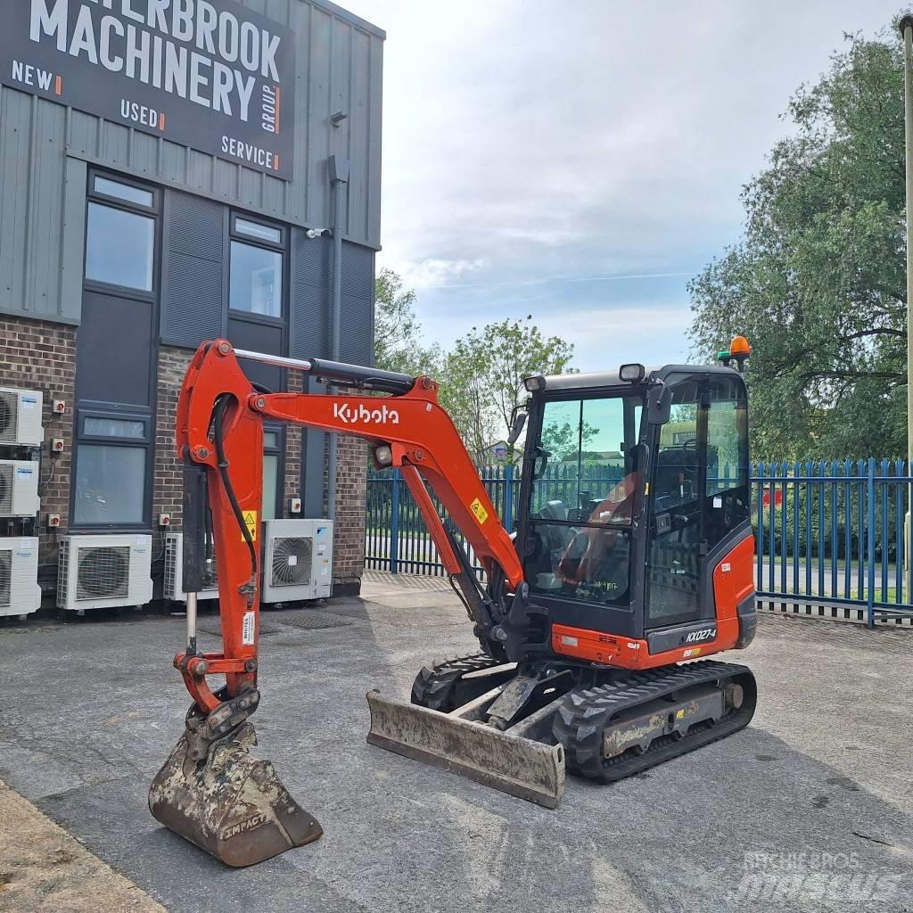 Kubota KX 027-4 Mini rýpadlá < 7t