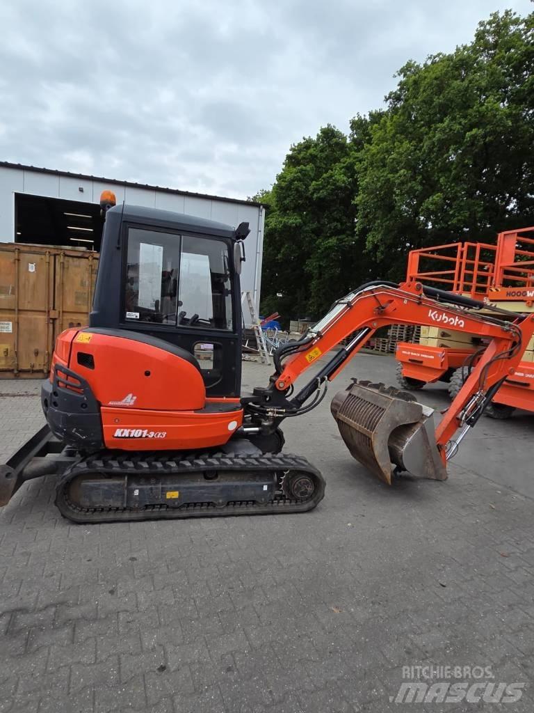 Kubota KX 101-3 A Mini rýpadlá < 7t
