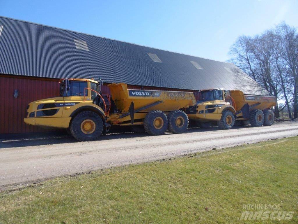 Volvo A25G Kĺbové nákladné autá