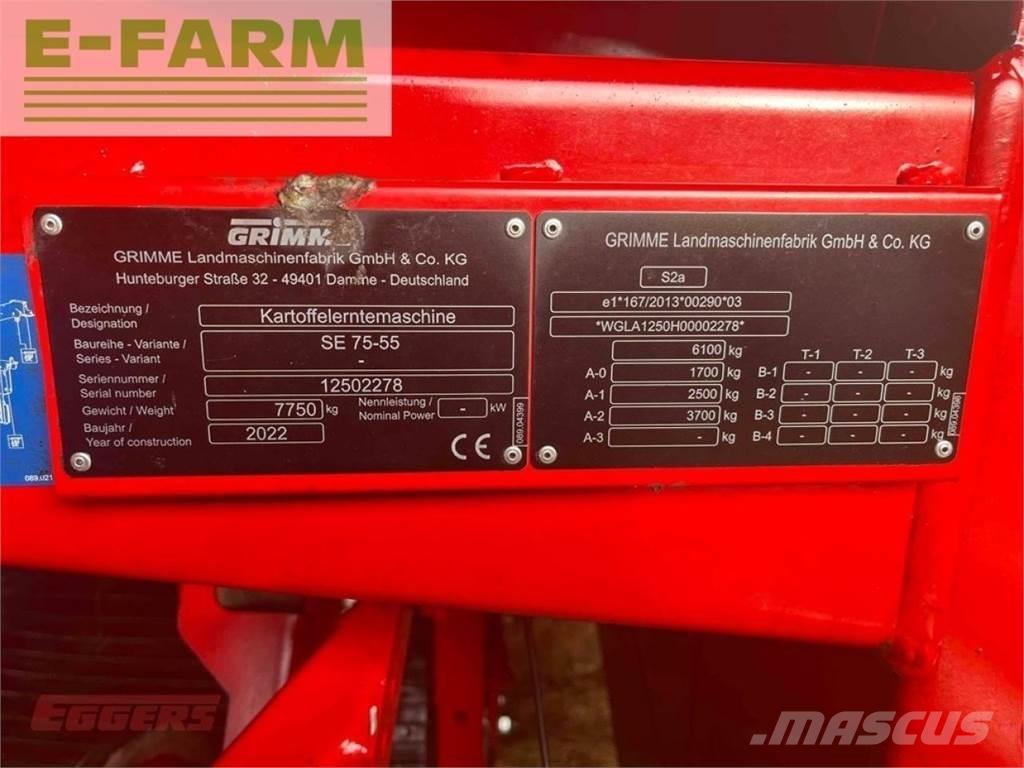 Grimme se 75-55 sb Zariadenie na pestovanie zemiakov - Iné