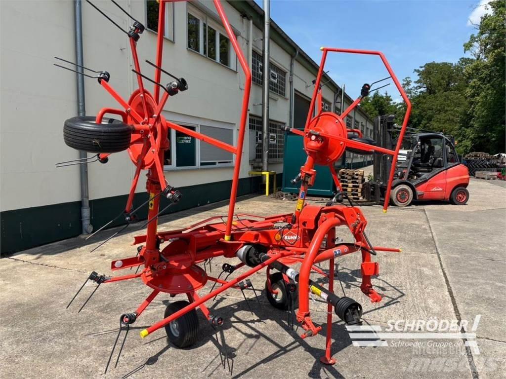 Kuhn GF 502 Obracače a zhrabovače sena