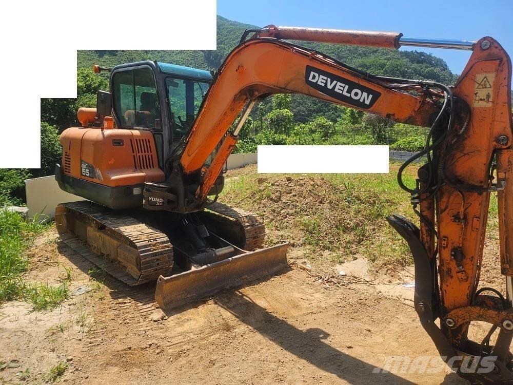Doosan DX 55 Mini rýpadlá < 7t