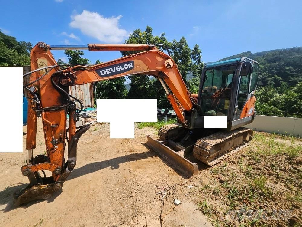 Doosan DX 55 Mini rýpadlá < 7t