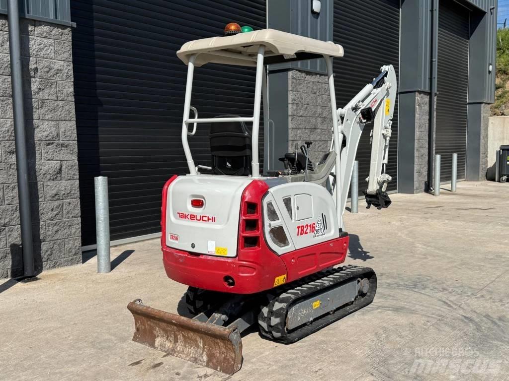 Takeuchi TB 216 Mini rýpadlá < 7t