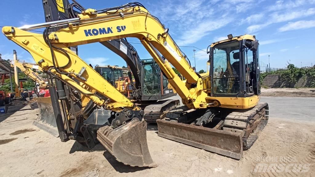 Komatsu PC118MR-8 Pásové rýpadlá