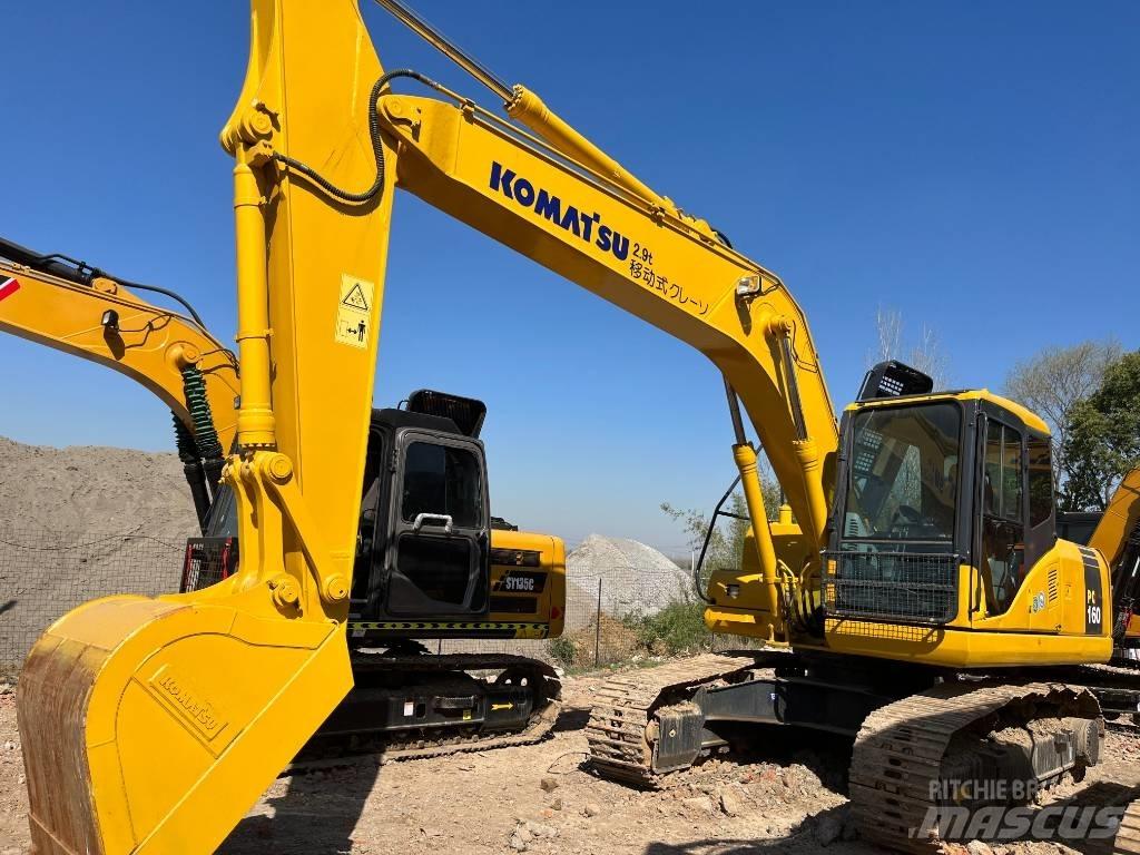 Komatsu PC 160 Pásové rýpadlá