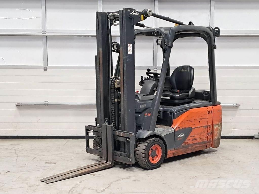 Linde E16L-02 Akumulátorové vozíky
