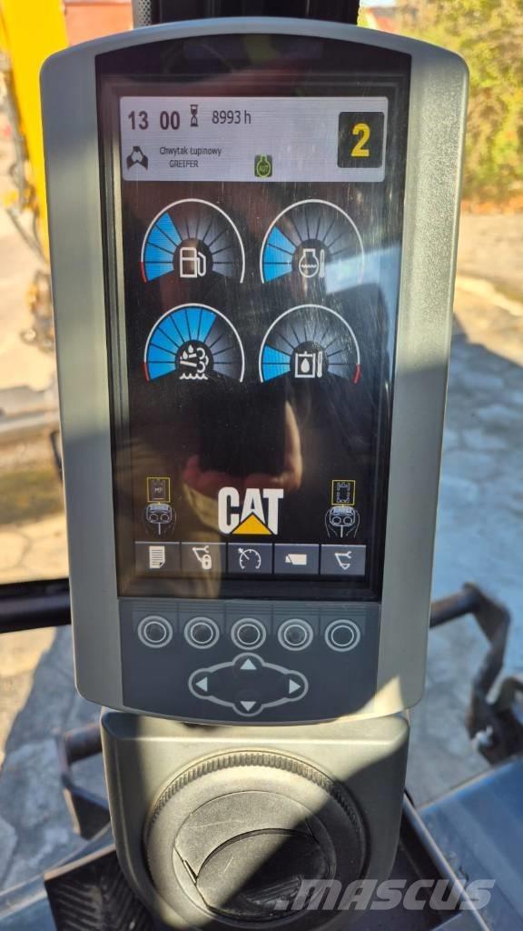 CAT M 313 D Kolesové rýpadlá