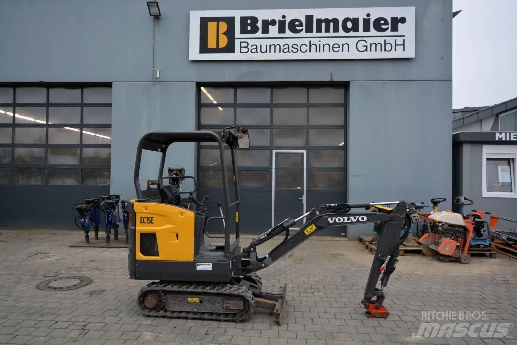 Volvo EC 15 E Mini rýpadlá < 7t