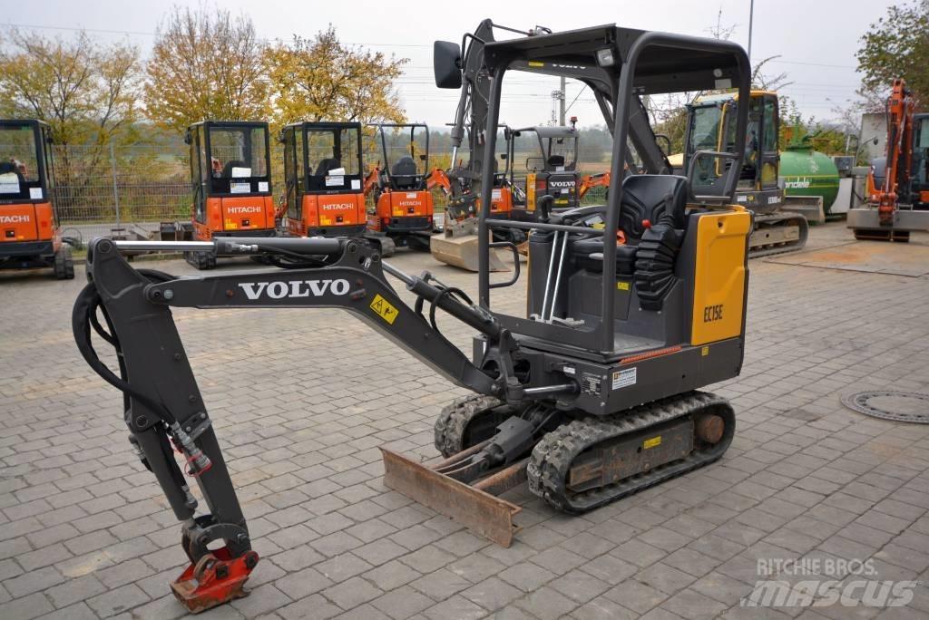 Volvo EC 15 E Mini rýpadlá < 7t