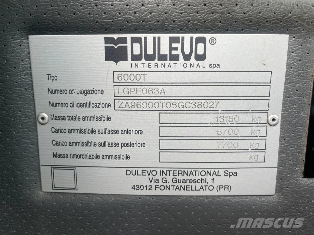 Dulevo 6000 Zametacie stroje