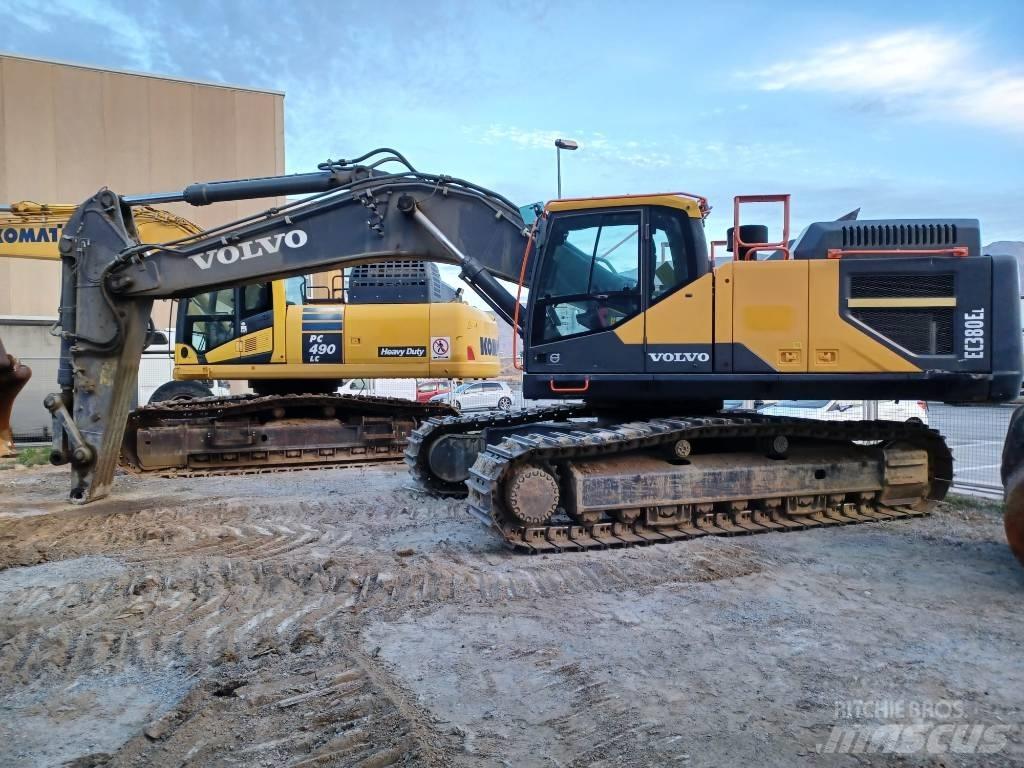 Volvo EC 380 EL Pásové rýpadlá