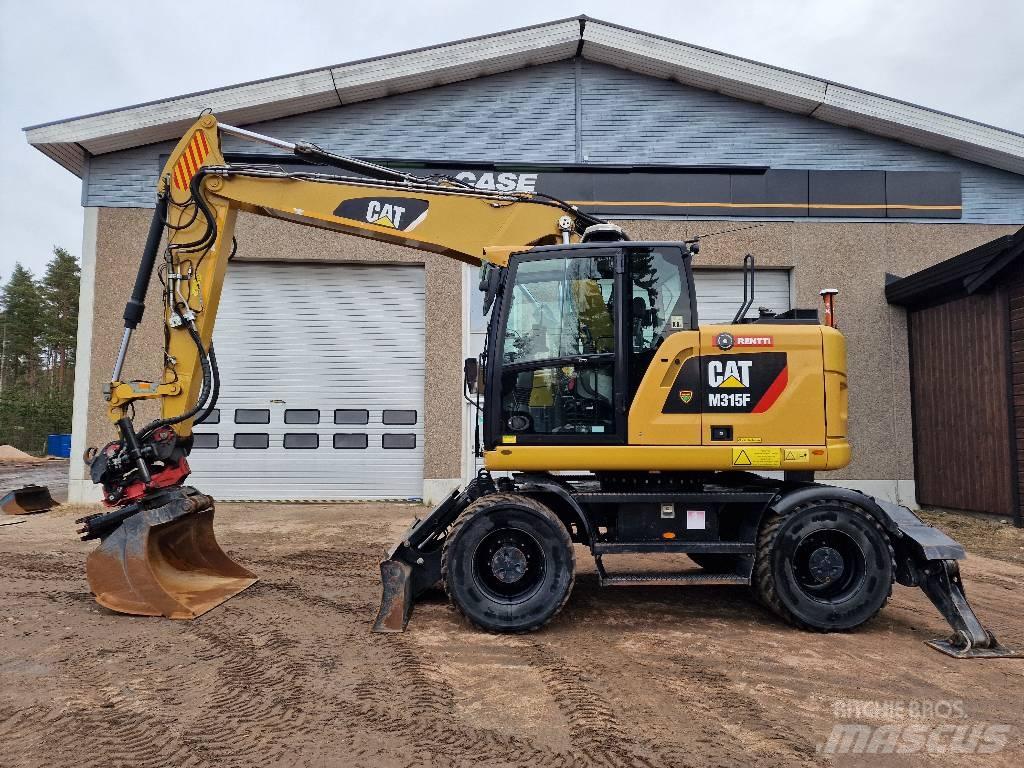 CAT M 315 F Kolesové rýpadlá