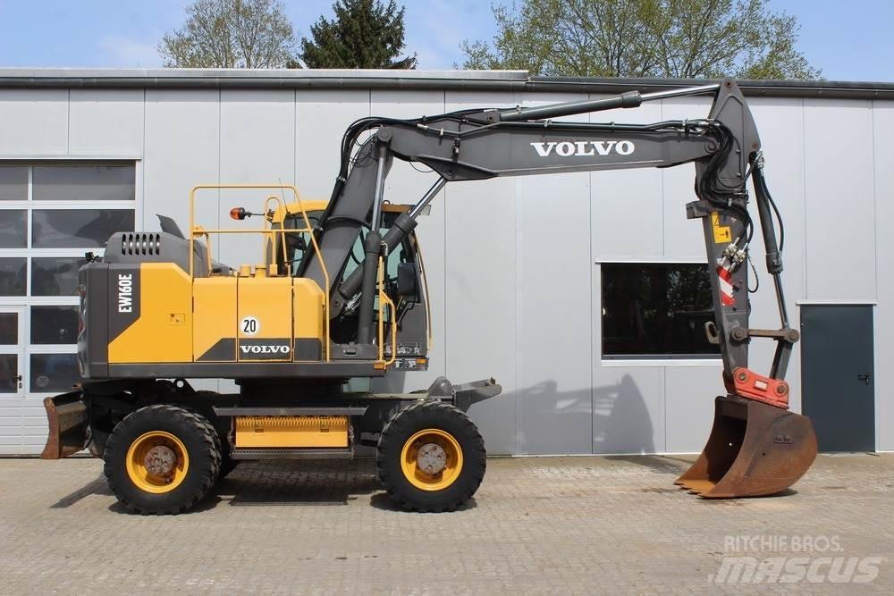 Volvo EW 160 E Kolesové rýpadlá