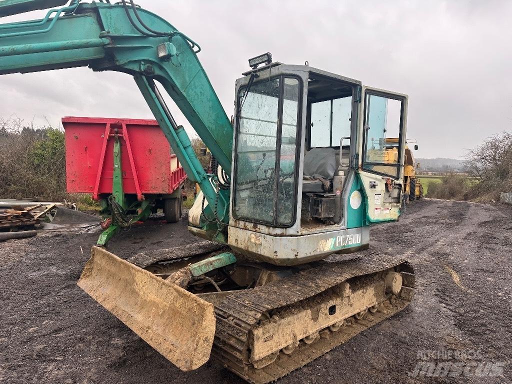 Komatsu PC 75 UU-1 Mini rýpadlá < 7t