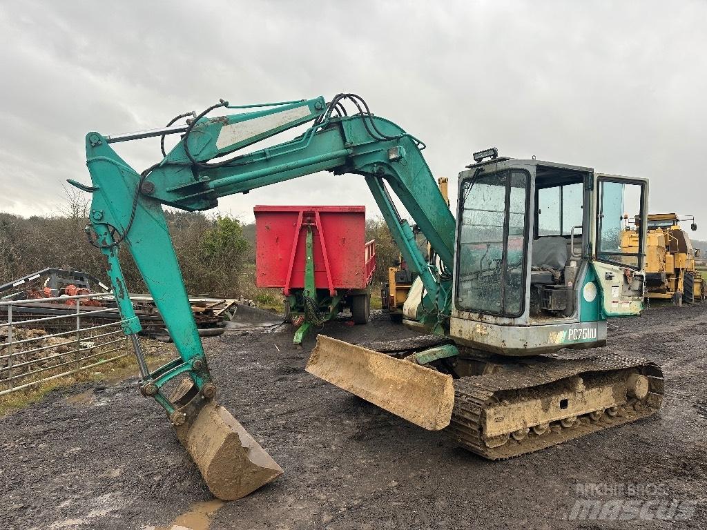 Komatsu PC 75 UU-1 Mini rýpadlá < 7t