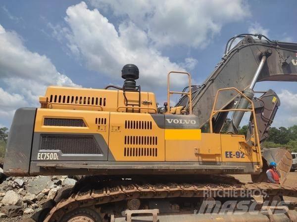 Volvo EC 750 DL Pásové rýpadlá