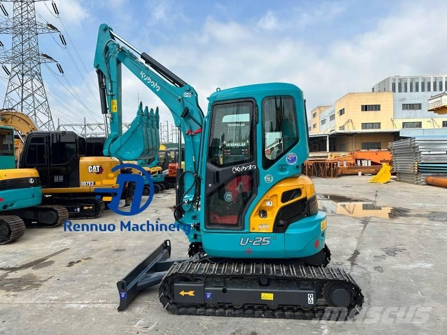 Kubota U 25 Mini rýpadlá < 7t
