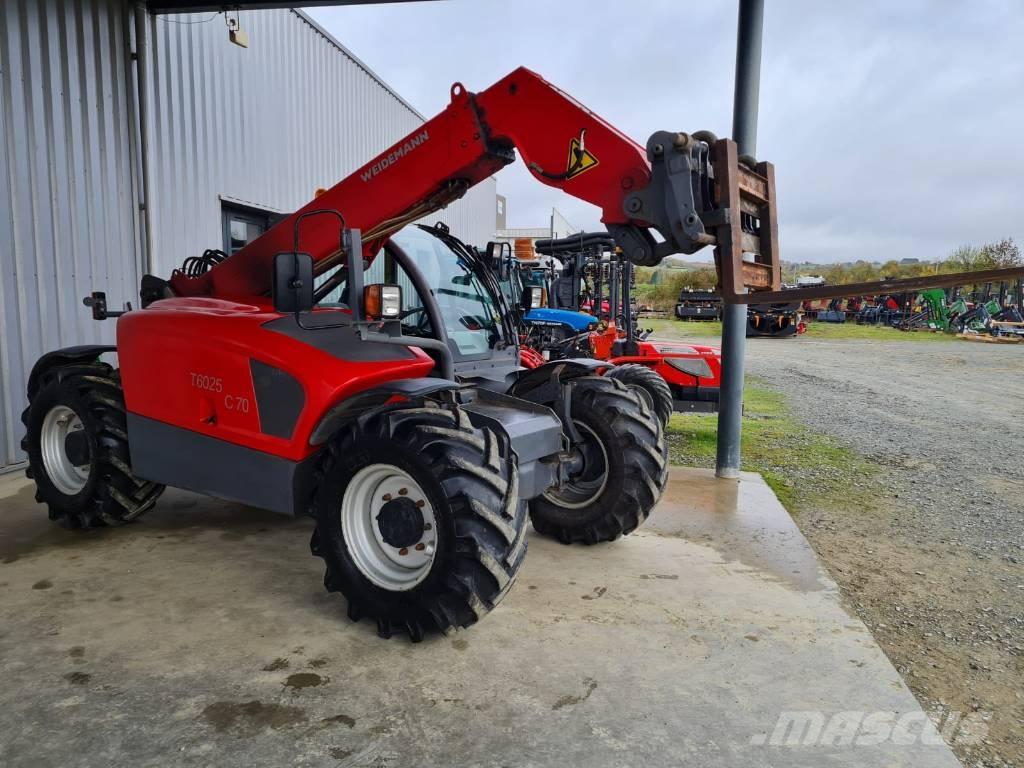 Weidemann T6025 Teleskopické manipulátory
