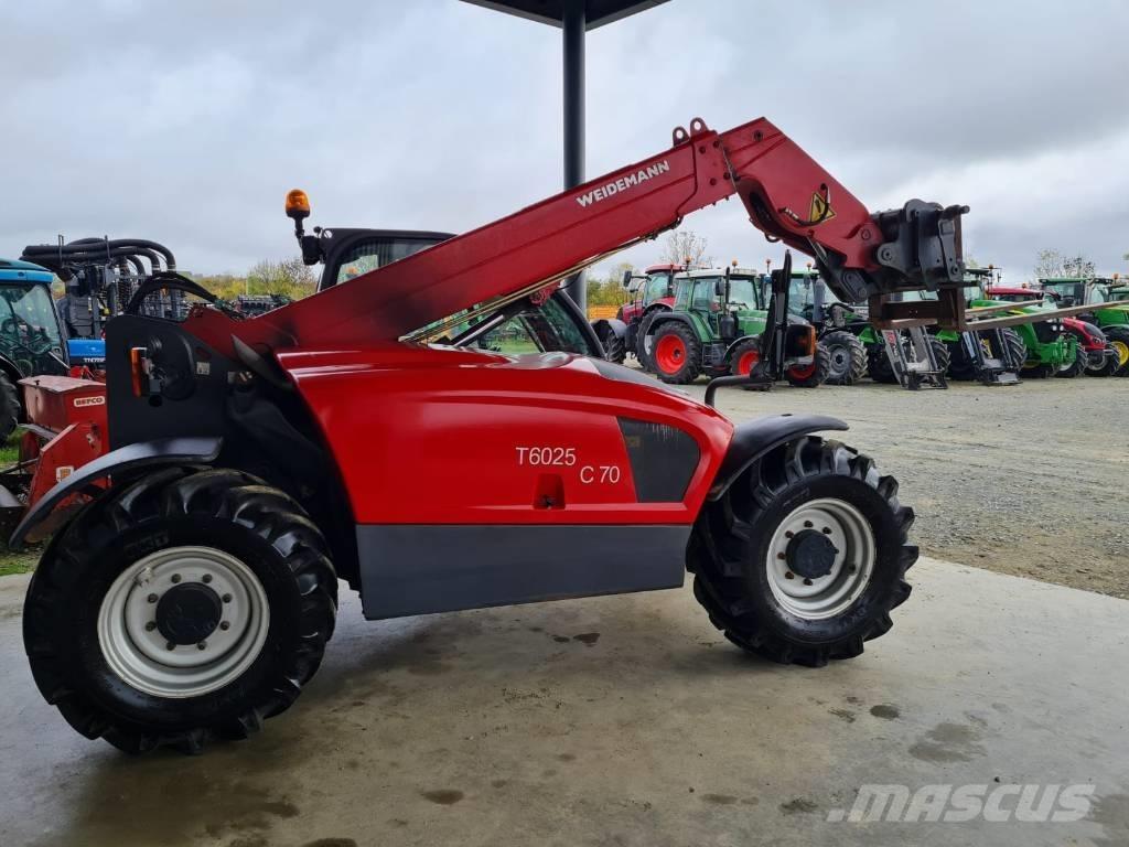 Weidemann T6025 Teleskopické manipulátory