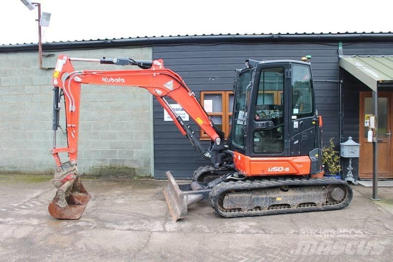 Kubota U 50-5 Mini rýpadlá < 7t